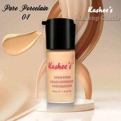Kashees even-tone high-coverage foundation | Waterproof