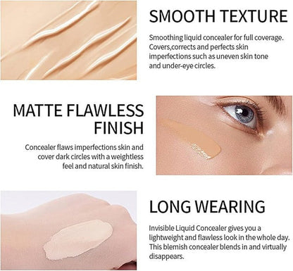 Kashees even-tone high-coverage foundation | Waterproof